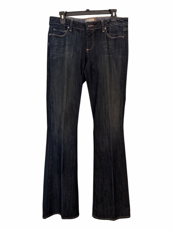 Paige Denim 31 Laurel Canyon Bootcut Jeans Dark Wash
